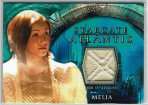 Stargate Atlantis Season 1 Costume Prop Relic Card Melia McClure as Melia - Picture 1 of 1