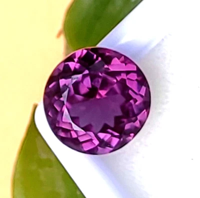 10 Ct Natural  Bi-Color  Sapphire Certified Round Cut Montana Loose Gemstone - Image 1 of 4