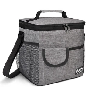 Large Insulated Lunch Bag for Women Men Leakproof Thermal Cooler Bag Lunch Tote - Picture 1 of 7