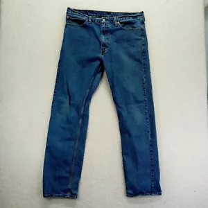 Levis 505 Jeans Herren 38x34 Straight Leg Denim Baumwolle Medium Wash American - Bild 1 von 12