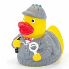 Sherlock Holmes Rubber Duck