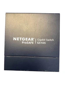 Netgear GS105 V5 Prosafe 5 Port Gigabit Switch WITHOUT POWER ADAPTER - Picture 1 of 4