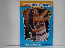 1990-91 Fleer All-Stars Phoenix Suns Basketball Card #8 Tom Chambers