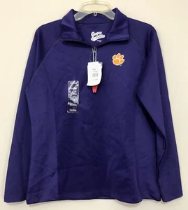 Campus Specialties Clemson lila Pullover mit Reißverschluss - Medium - Bild 1 von 4