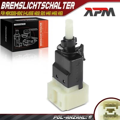 Interruptor 6-Polig para Mercedes-Benz Clase E W202 S210 W461 W463 W163 - Imagen 1 de 4