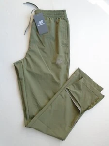 NEW BALANCE All Motion JOGGERS Mens Running Pants Green w/Back Pkt. Size S - Picture 1 of 3
