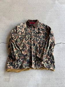 Vintage 70's Sears Woodland Camo Hunting Jacket - Picture 1 of 6
