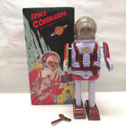 Friction Powered Space Commando Ms 404 Wind-Up Tin Toy