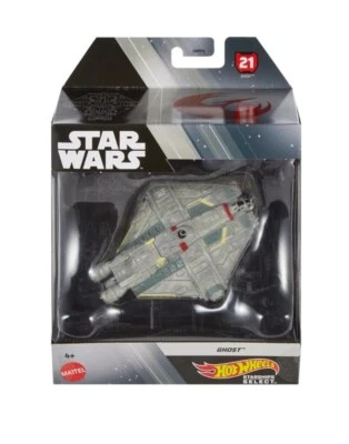 Star Wars Hot Wheels Starship Select Ghost Vehicle # 21 Foto 1 de 4