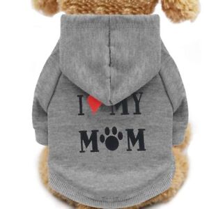 Fashion Warm Clothes with Hat Puppy Dog Jacket Hoodies Cat Coats Pet Costume