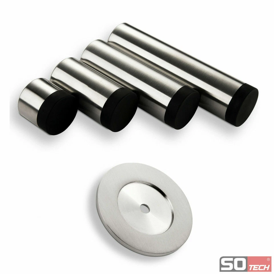 SO-TECH® Wandstopper TOPPER Türpuffer Ø 30mm Edelstahl Unterlegscheibe Puffer - Bild 1 von 1