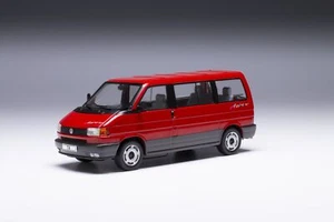 IXO CLC555N 1/43 Transporter T4 1990 Rot Druckguss Modellauto - Bild 1 von 6