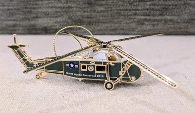 Adorno de Navidad oficial de la Casa Blanca 2019 conmemorativo de Dwight D. Eisenhower Foto 1 de 4