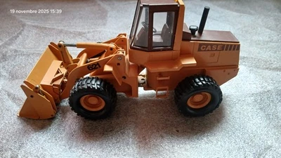 CONRAD chargeur à roue CASE 1/35 BTP chantier no conrad joal gescha box liebherr - Photo 1/4
