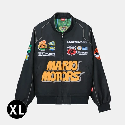 Jaqueta de corrida Nintendo Store Japão original Super Mario Mario MarioKart World XL - Imagem 1 de 4