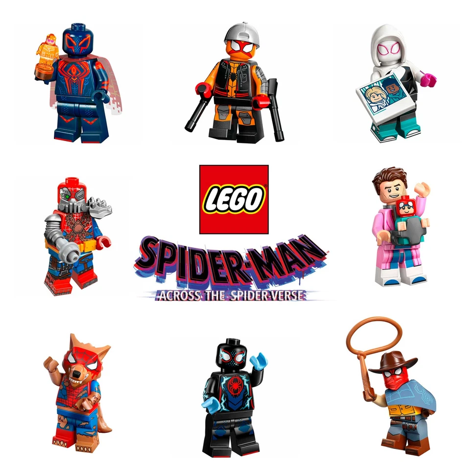 LEGO Spider-Man Across the Spider-Verse Minifigures 71050 - Brand New - You Pick - Image 1 of 1