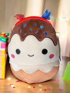 Squishmallow Georgie 8″ Ice Cream Plush SB 2769 – Fourth of July Squad – VHTF - Picture 1 of 9