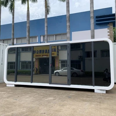 Hot Selling Capsule Forest Hotel Thermal Insulation Modern Manufactured Homes - Image 1 of 4