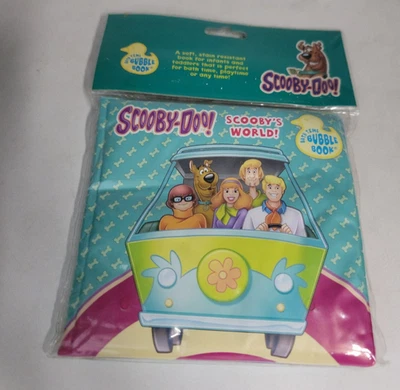 2007 Hanna-Barbera Scooby-Doo! Bath Time Bubble Book Scooby's World NEW Foto 1 de 4