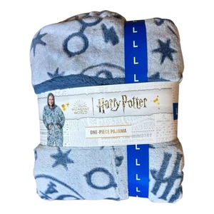 Harry Potter Womens Cozy Fleece One Piece Pajamas NEW Gift Packed - Picture 1 of 9