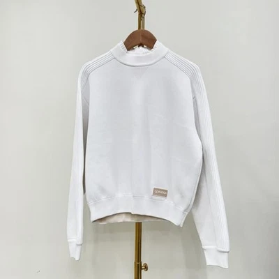 Louis Vuitton логотип нашивка свитер брюки белый комплект женский наряд - Изображение 1 из 4