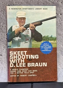 Skeet Shooting with D Lee Braun 1967 World Champion Paperback with Shot Chart - Bild 1 von 4