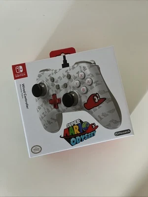 PowerA Wired Controller - Mario Odyssey - Nintendo Switch - Neu & OVP - Bild 1 von 3