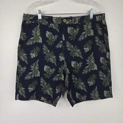 Pantalones Cortos Jach's New York Para Hombre Talla 33 Bleecker Azul Verde Nuevos con Etiquetas Foto 1 de 4