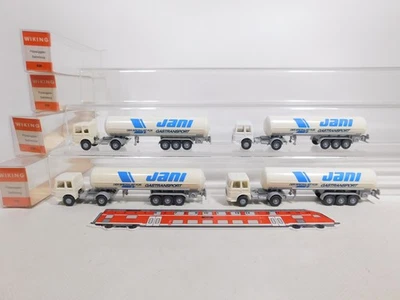 4x H0 1:87 826 Camion Cisterna A Gas MAN Jani Molto Buono + Box #CV471-0,5 - Immagine 1 di 3