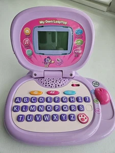 MY OWN LEAPTOP LAPTOP Purple/Pink Educational & Interactive Tested- Works Great  - Picture 1 of 5