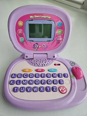 MY OWN LEAPTOP LAPTOP Purple/Pink Educational & Interactive Tested- Works Great  - Image 1 of 4