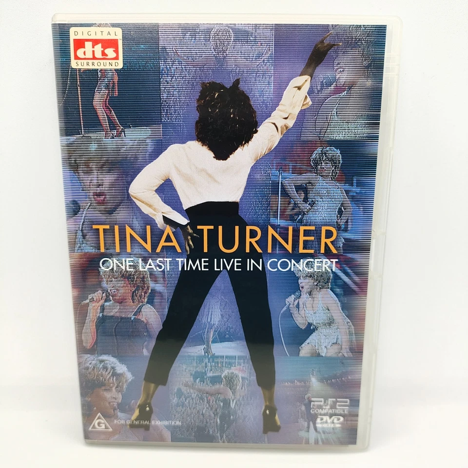 Tina Turner - One Last Time Live in Concert (DVD, 2000) PAL - image 1 of 4