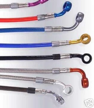 Yamaha FJ-09 2015 ABS 5 BRAIDED STAINLESS STEEL BRAKE LINES FRONT & REAR CUSTOM - Image 1 of 1