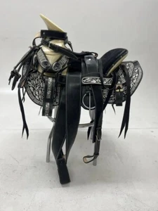 Silla de montar KingSaddle de cuero mexicano para caballos/Silla de Montar Estilo Charro - Imagen 1 de 4