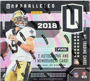 2018 Panini Unparalleled Football Pick Your Card 1-200 Veteran Base & Rookies RC