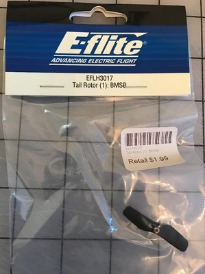 E-Flite Tail Rotor (1) Blade BMSR MEGA REDUCTION  - Image 1 of 4
