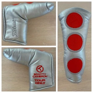 Scotty Cameron Circle T Tour Only Silver Studio Select Red Dots Putter Headcover - Bild 1 von 5