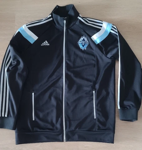 Vancouver Whitecaps MLS Soccer Adidas Track Top  Men's XL Cover