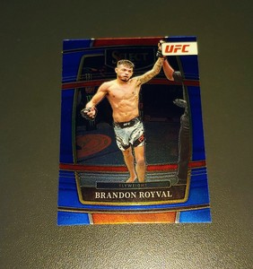 2022 Panini Select UFC Blue Prizm Brandon Royval #6