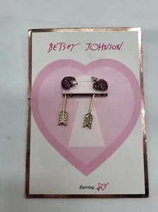 Betsey Johnson Amor Pfeil Ohrringe - Bild 1 von 5