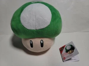 Nintendo Tokyo limited Cushion Super Mario 1UP Mushroom (S) Green - Picture 1 of 5