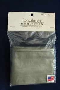 Longaberger Homestead 2007 grande tejido Memories BR canasta de enlatado forro de salvia SU - Imagen 1 de 7