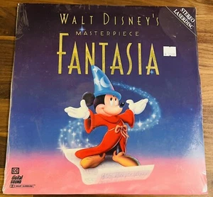 Walt Disney's FANTASIA Laserdisc UNEDITED ORIGINAL VERSION NEW AND SEALED - Picture 1 of 3