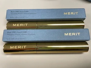 (2) MERIT Brow 1980 Volumizing Pomade for Brows - BROWN New In Box - Picture 1 of 2