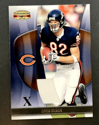 2009 Panini Donruss Gridiron - Greg Olsen #35 Chicago Bears - Patch /100 - Image 1 of 2