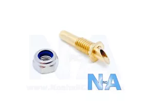 1 x Messing Wasserkühlung Pick Up durch Rumpf RC Boot M5 mit Mutter - Bild 1 von 4