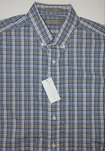 Daniel Cremieux Signature S/S Shirt Large NWT Men's Cotton - Picture 1 of 6
