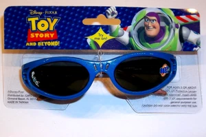 New DISNEY Toy Story BUZZ LIGHTYEAR Galaxy KIDS Boys Girls SUNGLASSES Blue ~ NWT - Picture 1 of 3