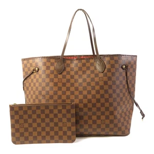 LOUIS VUITTON LV GHW Neverfull GM Shoulder Tote Bag N51106 Damier Ebene - Picture 1 of 23