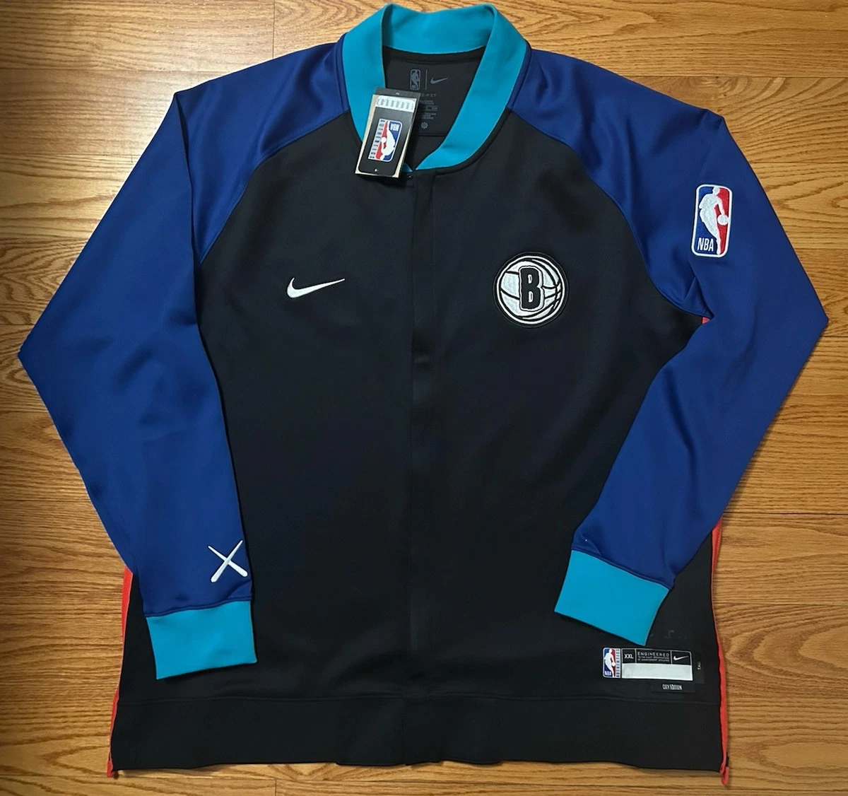 Brooklyn Nets Black NBA Jackets for sale | eBay